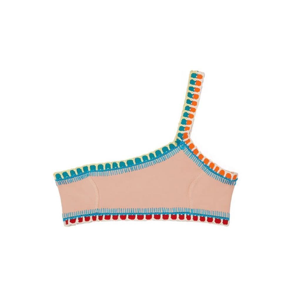 Kiini L Luna One Shoulder Swim Bikini Top